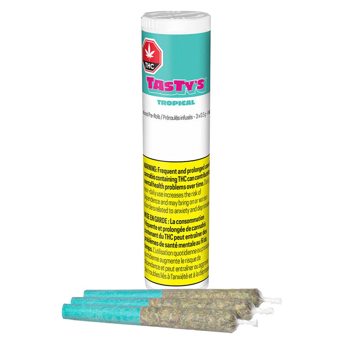 Tasty's - Tropical Diamond Infused Pre-Rolls