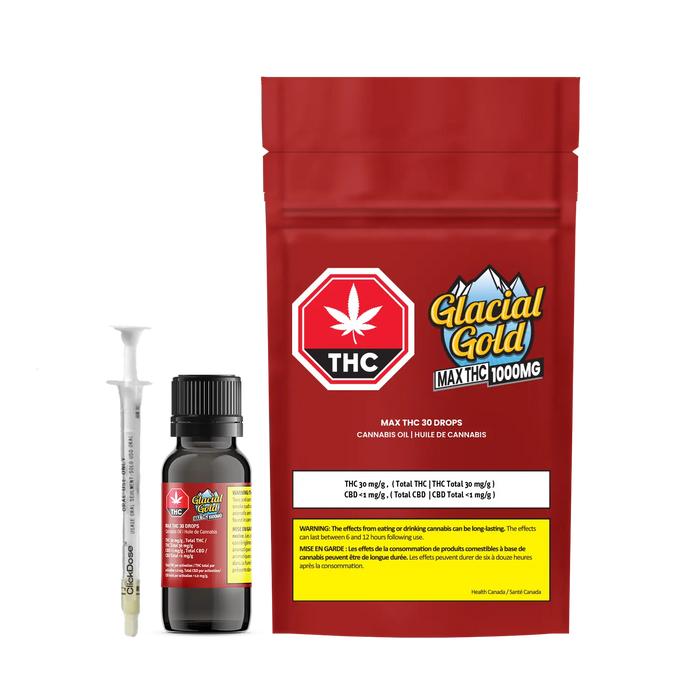 Glacial Gold - Max THC 30 Drops