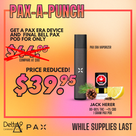 PAX-A-Punch Bundle - PAX Era + Jack Herer PAX pod