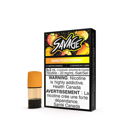 STLTH - 3-piece Pod Pack - Savage - Mango Peach Pineapple