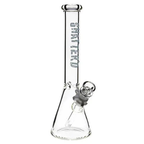 Shatter'd Glassworks - 12" Basic Beaker Glass Bong