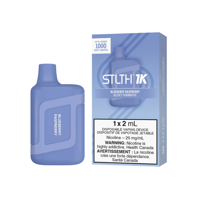 STLTH 1K - Disposable Nicotine Vape - Blueberry Raspberry