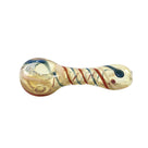 HnF Generics - 3.5" Fumed Ribbon Spoon Pipe