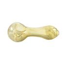 HnF Generics - 3.75" Fumed Spoon with Dots on Head and Mouthpiece Pipe