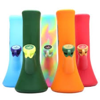 PieceMaker Kali Glow Indy Silicone Bong • Buy Now • Free Shipping