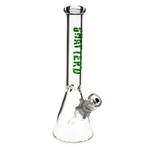 Shatter'd Glassworks - 12" Basic Beaker Glass Bong